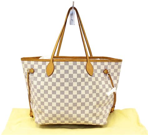 neverfull mm louis vuitton damier azur|louis vuitton damier azur tote.